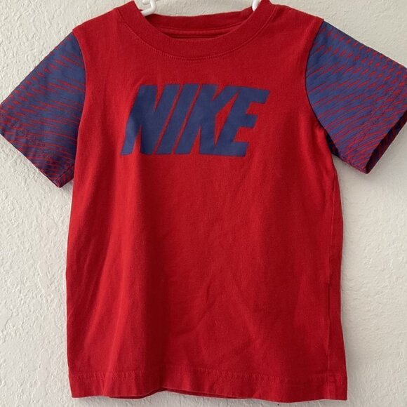 NIKE LITTLE BOYS SWOOSH SHORT SLEEVES T-SHIRT - Picture 1 of 8